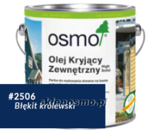 Olej kryjący zewnętrzny BŁĘKIT KRÓLEWSKI 2506, 2,5L