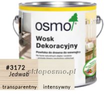 Wosk dekoracyjny INTENSYWNY - JEDWAB 3172, 0,75 L