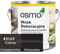 Wosk dekoracyjny INTENSYWNY - CZARNY 3169, 25 L