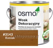 Wosk dekoracyjny TRANSPARENTNY - KONIAK 3143, 25 L