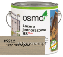 Lazura jednorazowa HS plus SREBRNA TOPOLA 9212, 0,125L