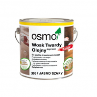 Wosk twardy olejny KOLOR JASNY SZARY 3067, 0,125 L